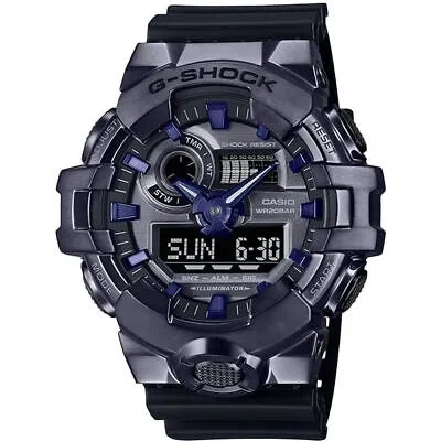 Pre-owned Casio G-shock Gm-700p-6ajf Analog-digital 700 Series 20 Atm Water Resistant