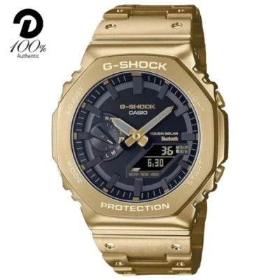 Pre-owned Casio G-shock Gm-b2100gd-9ajf Full Metal Cassioak Gold Men's Watch