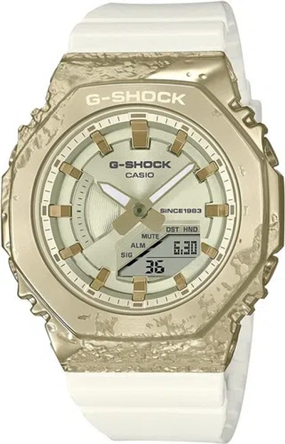Pre-owned Casio G-shock Gm-s2140gem-9ajr 40th Anniversary Adventurer Stone Watch Women