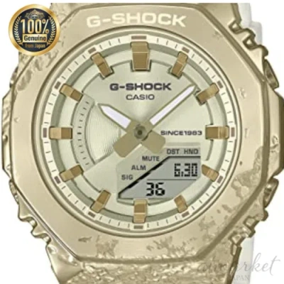 Pre-owned Casio G-shock Gm-s2140gem-9ajr 40th Anniversary Adventurer Stone Watch Women