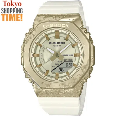 Pre-owned Casio G-shock Gm-s2140gem-9ajr 40th Anniversary Adventurer Stone Women Watch