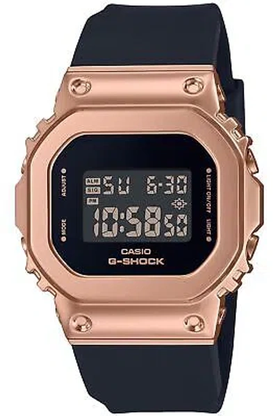 Pre-owned Casio G-shock Gm-s5600upg-1jf Stainless Steel Case Digital Mid Size Watch