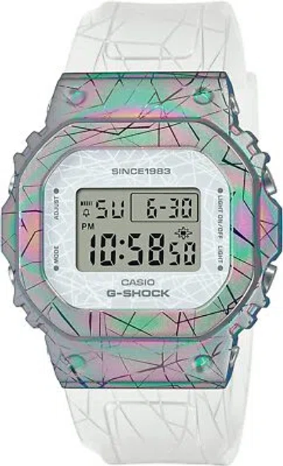 Pre-owned Casio G-shock Gm-s5640gem-7jr 40th Adventurer Stone Women's Watch