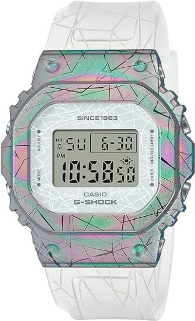 Pre-owned Casio G-shock Gm-s5640gem-7jr 40th Anniv. Adventurer Stone Women Mid-size