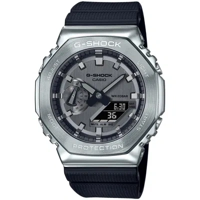 Pre-owned Casio G-shock Gm2100 Metal Silver