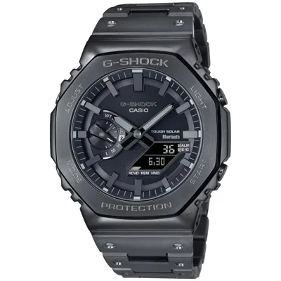 Pre-owned Casio G-shock Gmb2100bd-1a Men's Solar Watch Gunmetal Analog-digital