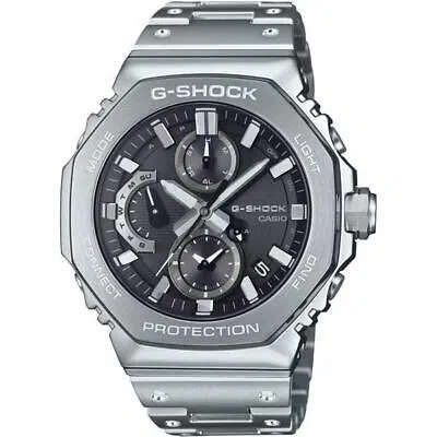 Pre-owned Casio G-shock Gmc-b2100d-1ajf Black Chronograph Solar Men's Watch In Box