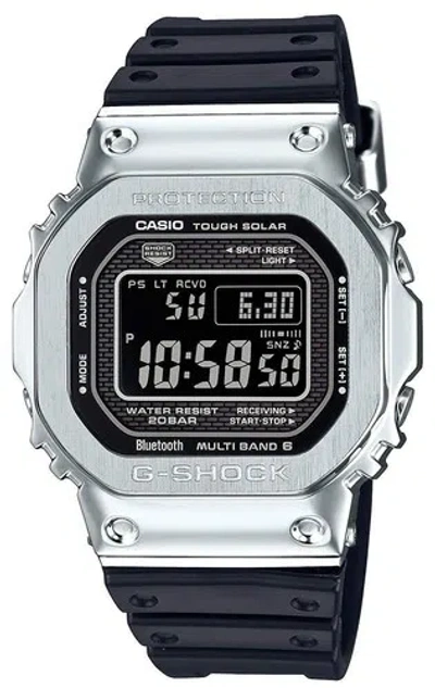 Pre-owned Casio G-shock Gmw-b5000-1jf Bluetooth Solar Radio Men's Watch In Box