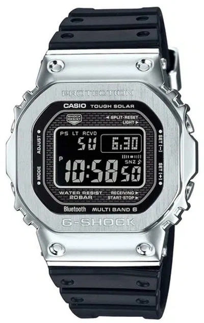 Pre-owned Casio G-shock Gmw-b5000-1jf Bluetooth Solar Radio Men's Watch In Box