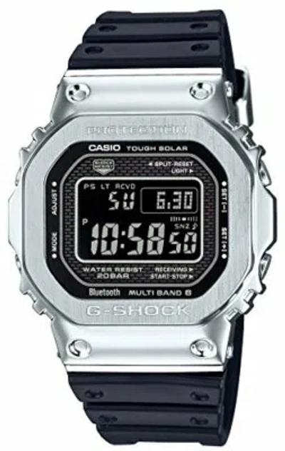 Pre-owned Casio G-shock Gmw-b5000-1jf Bluetooth Solar Radio Men's Watch In Box