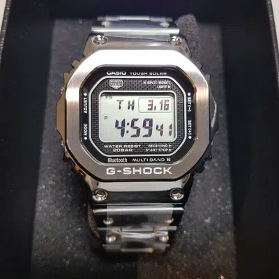 Pre-owned Casio G-shock Gmw-b5000d-1jf Gmw-b5000d-1 Gmw-b5000d Gmw-b5000 Men Digital