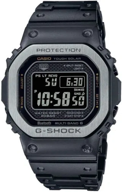 Pre-owned Casio G-shock Gmw-b5000mb-1jf Solar Radio Men's Watch Bluetooth In Box