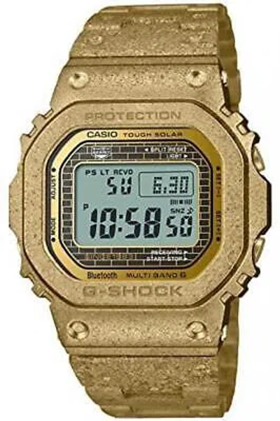 Pre-owned Casio G-shock Gmw-b5000pg-9jr 40th Anniversary Recrystallized Limited Men Watch
