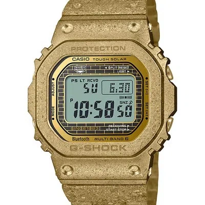 Pre-owned Casio G-shock Gmw-b5000pg-9jr Gray 40th Recrystallized Men's Watch In Box