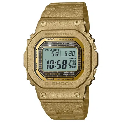 Pre-owned Casio G-shock Gmw-b5000pg-9jr Gray 40th Recrystallized Men With Box Fast Ship
