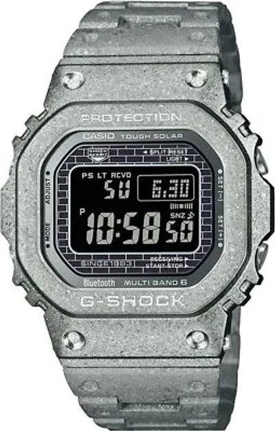 Pre-owned Casio G-shock Gmw-b5000ps-1jr 40th Anniversary Recrystallized Men Watch