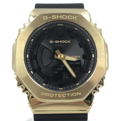 Pre-owned Casio G-shock Gold Wristwatch () In Multi
