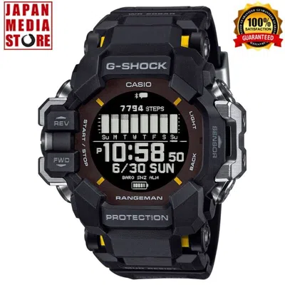 Pre-owned Casio G-shock Gpr-h1000-1jr Rangeman Master Of Bluetooth Gps Sport Men Watch