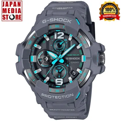 Pre-owned Casio G-shock Gr-b300-8a2jf Gravitymaster Master Of Air Bluetooth Men Watch
