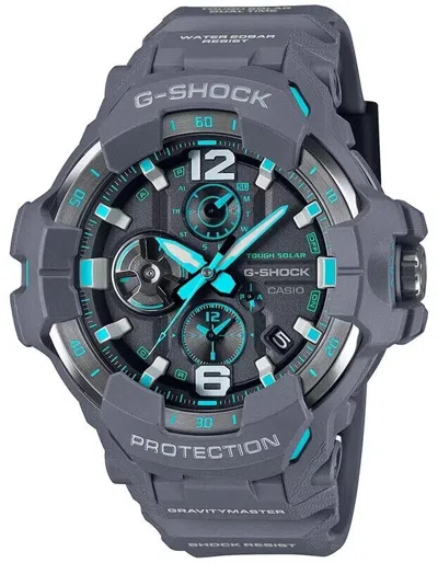 Pre-owned Casio G-shock Gr-b300-8a2jf Gravitymaster Master Of Air Bluetooth Men Watch