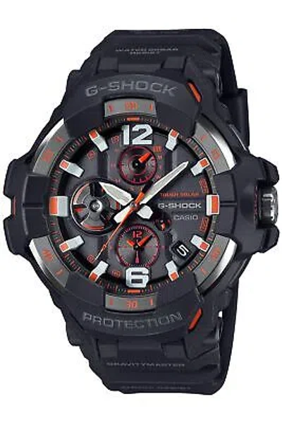 Pre-owned Casio G-shock Gravity Master Gr-b300-1a4jf Men's Watch Bluetooth Black Pre