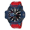 Casio G-shock Gravitymaster 'blue' In Red