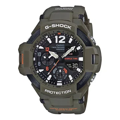 Casio G-shock Gravitymaster 'green' In Black