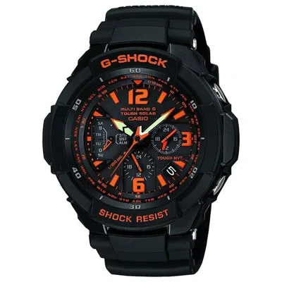 Pre-owned Casio G-shock Gravitymaster Gw-3000b-1ajf Solar Radio Atomic Analog Men`s Watch