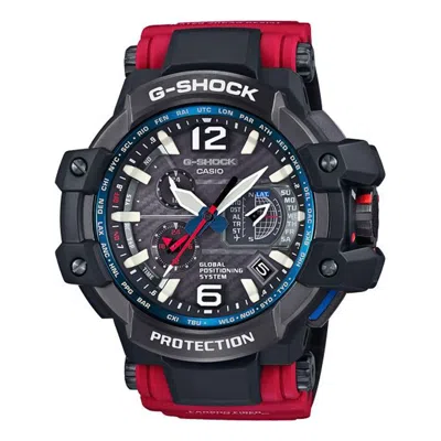 Casio G-shock Gravitymaster 'red' In Black