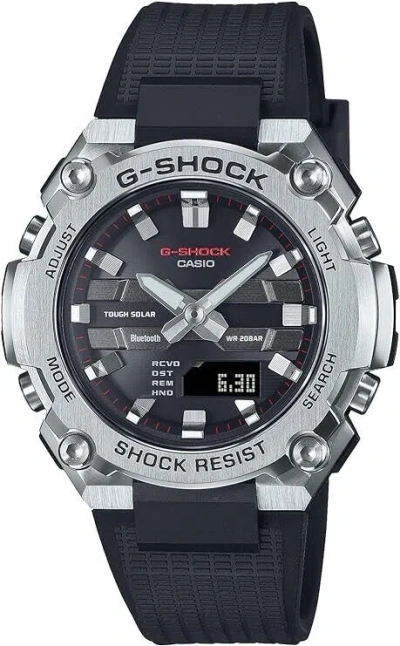 Pre-owned Casio G-shock Gst-b600-1ajf G-steel Bluetooth Men's Watch Ana-digi Black Japan