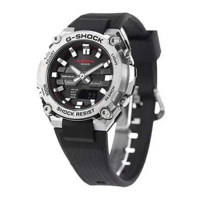 Pre-owned Casio G-shock Gst-b600-1ajf G-steel Bluetooth Mobile Link Solar Men Watch