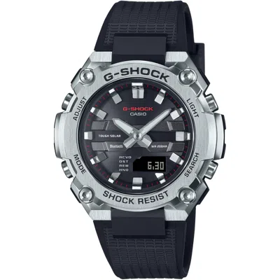 Pre-owned Casio G-shock Gst-b600-1ajf G-steel Bluetooth Solar Watch Black Dial 42.3mm