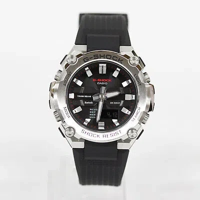 Pre-owned Casio G-shock Gst-b600-1ajf Solar Powered Mobile Link Function Bluetooth