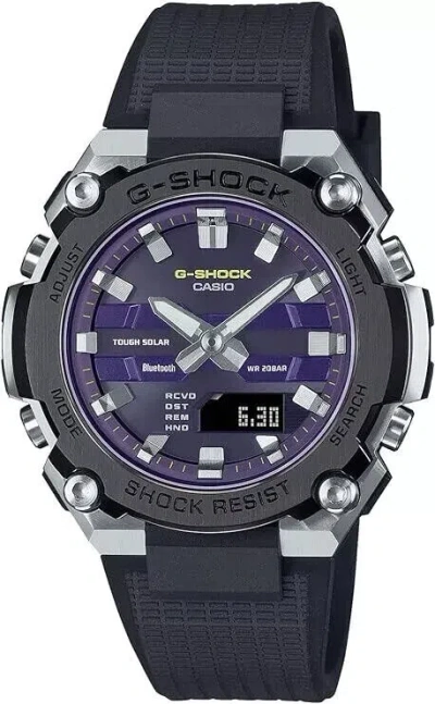Pre-owned Casio G-shock Gst-b600a-1a6jf G-steel Bluetooth Mobile Solar Men's Watch