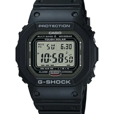 Pre-owned Casio G-shock Gw-5000u-1jf Gw-5000 Solar Radio Digital Men Watch Made In Japan