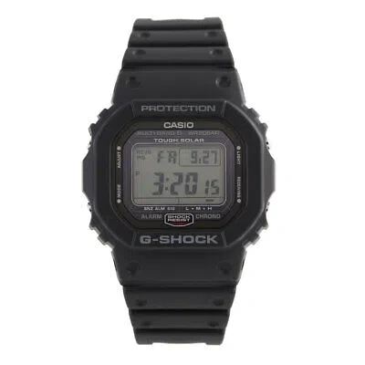 Pre-owned Casio G-shock Gw-5000u-1jf Gw-5000u-1 Gw-5000u Solar/radio Controlled Black