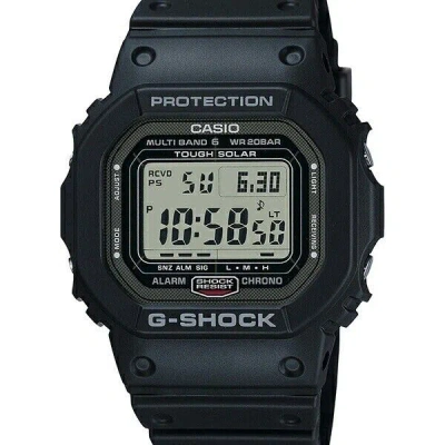 Pre-owned Casio G-shock Gw-5000u-1jf Men's Watch Black