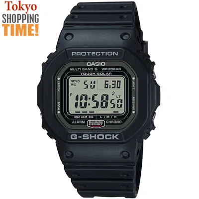 Pre-owned Casio G-shock Gw-5000u-1jf Solar Radio Atomic Digital Men`s Watch Made In Japan
