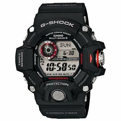 Pre-owned Casio G-shock Gw-9400j-1jf Gw-9400j-1 Master Of Rangeman Triple Sensor Ver.3