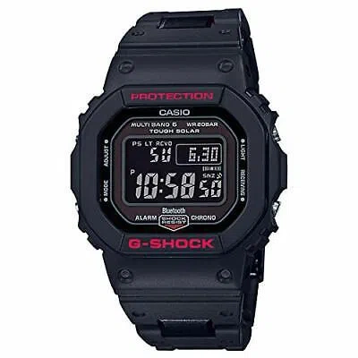 Pre-owned Casio G-shock Gw-b5600hr-1jf Gw-b5600hr-1 Bluetooth Solar Radio Digital Watch