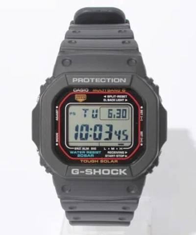 Pre-owned Casio G-shock Gw-m5610-1jf Multiband 6 Men Watch In Box