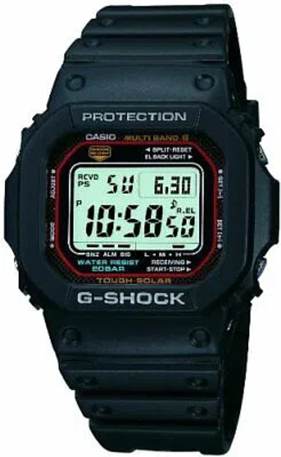 Pre-owned Casio G-shock Gw-m5610-1jf Multiband 6 Men's Watch In Box From Japan