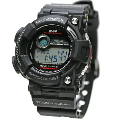 Pre-owned Casio G-shock Gwf-1000-1jf Frogman Master Of Sea Radio Solar Watch Gwf-1000-1
