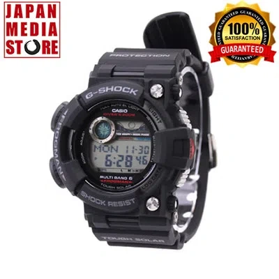 Pre-owned Casio G-shock Gwf-1000-1jf Frogman Master Of Tough Solar Atomic Gwf-1000-1