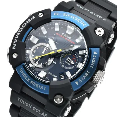 Pre-owned Casio G-shock Gwf-a1000c-1ajf Frogman Bluetooth Radio Solar Analog Watch 53.3mm