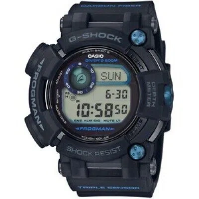 Pre-owned Casio G-shock Gwf-d1000b-1jf Frogman Blue Master, New, Japan Fast Ship