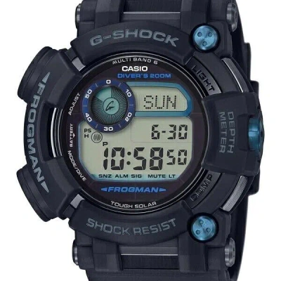 Pre-owned Casio G-shock Gwf-d1000b-1jf Frogman Solar Atomic Men Watch Japan With Box