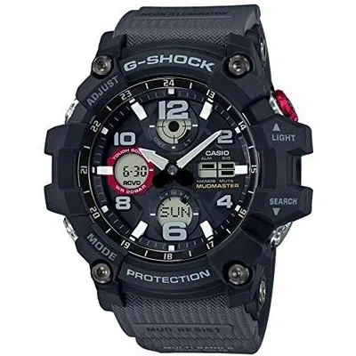 Pre-owned Casio G-shock Gwg-100-1a8jf Gwg-100-1a8 Mudmaster Atomic Radio Solar Watch