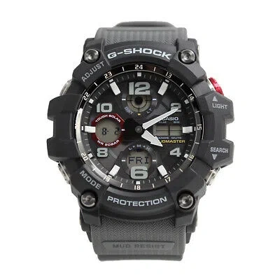 Pre-owned Casio G-shock Gwg-100-1a8jf Gwg-100 Gwg-100-1a8 Solar Radio Controlled Black