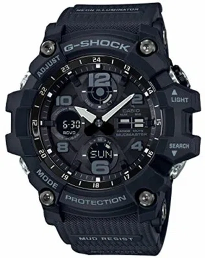 Pre-owned Casio G-shock Gwg-100-1ajf Mudmaster Atomic Radio Solar Watch From Japan